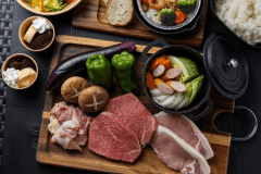 【1泊2食付き】≪Premium Plan≫飛騨牛&times;3種の肉盛り&times;海鮮アヒージョ。五感で味わう豪華フルコース風BBQ。贅沢を極めたKITENプレミアムコースプラン