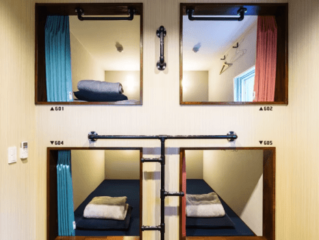 ご家族・お友達グループに最適！6人部屋(未就学児3人まで)