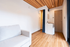 【ダブルコテージ】ダブルベッド1台＋リビングルーム