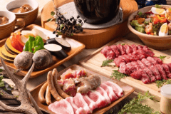 【BBQ-リーズナブル-】食材・機材はすべてご用意♪専用ウッドデッキで楽しいひと時をお過ごしください