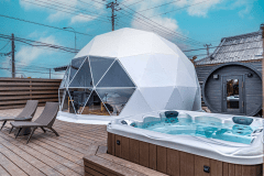 【6月11日以降／４ベッド】■プレミアムドーム■プライベートサウナ＆ジャグジー付き