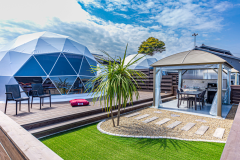 【４ベッド】■プライベートガーデン付きドーム■- 約18㎡ -