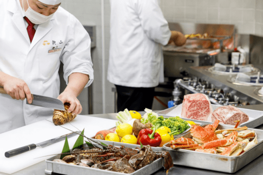 完全個室料亭「花海棠」（専用厨房）