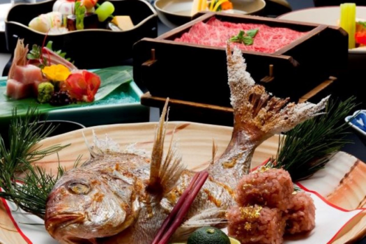 京風創作懐石（お祝い料理イメージ）