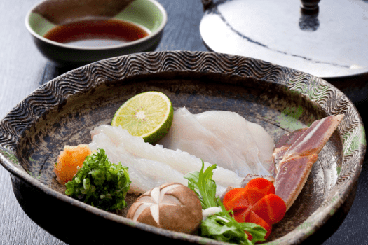 松葉蟹と河豚のしゃぶしゃぶ（イメージ）