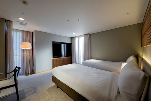 【数寄屋造り客室】西館・貴賓室（和洋室・ベッドルーム）