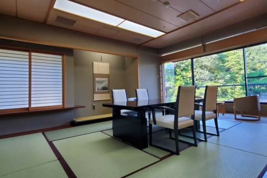 【数寄屋造り客室】西館・６階二間角部屋（本間）