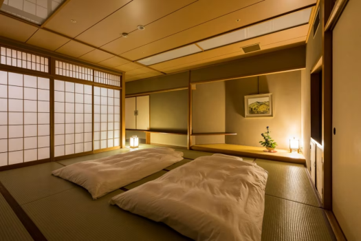 【数寄屋造り客室】西館和室（布団イメージ）