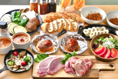 【1泊2食付き／カジュアルコース】星降る夜と鳥取和牛ハンバーグを堪能する贅沢グランピング～