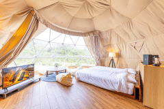 【デラックスドーム】＜28㎡・1棟貸切＞-スマートTV付-