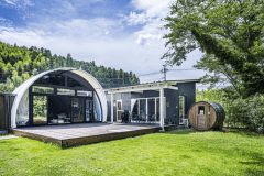 【4ベッド・コクーンテント】≪レフティア≫-ペットOK・天然温泉風呂・専用ドッグラン付-