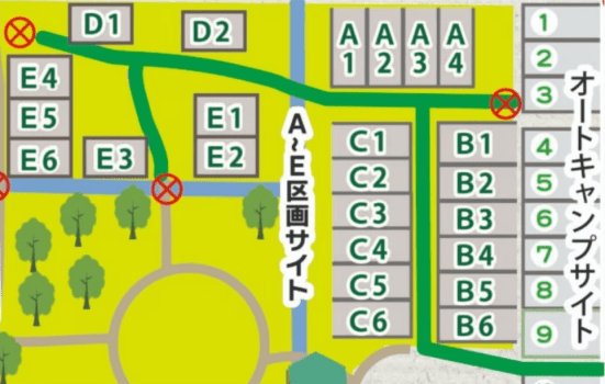 《キャンプ》シンプル区画サイト【2026年4期 NEW OPEN!!】