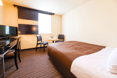 【ダブル】カップル・ご夫婦でのご利用に最適！/17平米/ベッド幅140cm