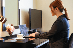 【滞在イメージ】全室無料Wi-Fi完備で快適なビジネス環境をご提供いたします！