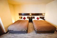 【デラックスツイン】大人な落ち着きを醸し出す優雅な空間