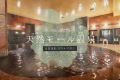 【大浴場】帯広駅前唯一の「源泉かけ流しモール温泉」 【大浴場】帯広駅前唯一の「源泉かけ流しモール温泉」