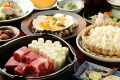 【夕食「サーロインステーキ鍋」】広大な大地で育てられた『道産牛』の牛鍋