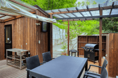 ■6Mグランピングテント-4ベッド〜焚き火やハンモック〜　富士山なし