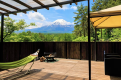【ふじヴィラ＋ふじグランピング1棟貸】1人あたり14000円〜（9名利用時）バレルサウナ付き　素泊まりプラン[ルームチャージ]