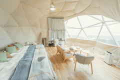 7mドームテントプレミアムオーシャンView【シングル4台】