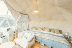 6mドームテントスイートオーシャンView【シングル4台】