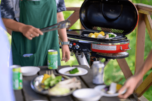 Chamonix デッキ BBQ Chamonix デッキ BBQ