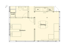 空室状況によっては、実際の図面のお部屋と異なる場合があります。