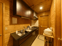 Chamonix 6名定員コテージ　キッチン