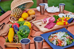 【1泊2食】≪Special stay≫ グランピングBBQプラン～土佐牛や四万十鶏など四国を代表する美食の数々に舌鼓。サンセットを背景に絶景グランピングを満喫～