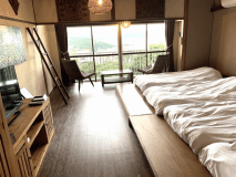 タナ上げ床ベッド４部屋