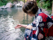 天然温泉に浸かって肌もしっとりです♪