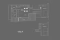 Villa A 間取り図