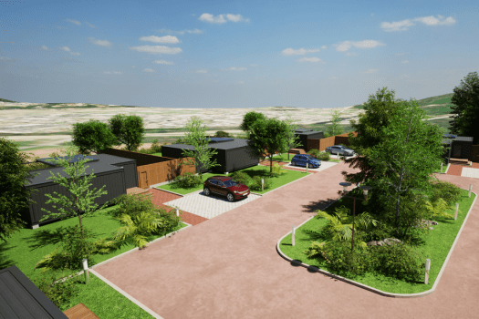 ■豪華小屋■＜Deluxe＞－70㎡・整棟包租・附設私人花園－