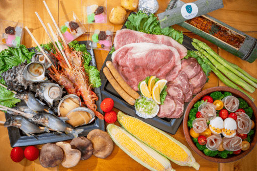 【1泊2食】＜special stay＞グランピングBBQ＋地ビール飲み放題プラン～伊豆半島の自慢のご当地食材に舌鼓。オーシャンビューの絶景ロケーションと温泉に癒される至極のご滞在～