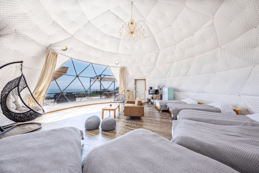 ★【期間限定10/1～12/22】🍊無料みかん狩り体験付き🍊グランピングBBQ＋地ビール飲み放題プラン～伊豆半島の自慢のご当地食材に舌鼓。オーシャンビューの絶景ロケーションと温泉に癒される至極のご滞在～