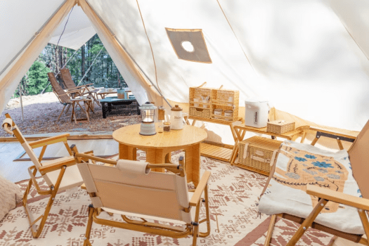 スモアの森：牛肉・魚介満載のグランピングメニュープラン