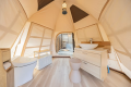 S'more Forest – 5m Bell Tent Enjoy a relaxing stay in a 5-meter bell tent nestled in nature. S'more Forest – 5m Bell Tent Enjoy a relaxing stay in a 5-meter bell tent nestled in nature.