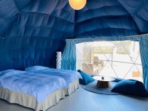 ジャグジードームテント＜デッキ付｜専有150平米＞