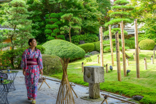日常の喧騒から離れて静かで心地よいひと時を
