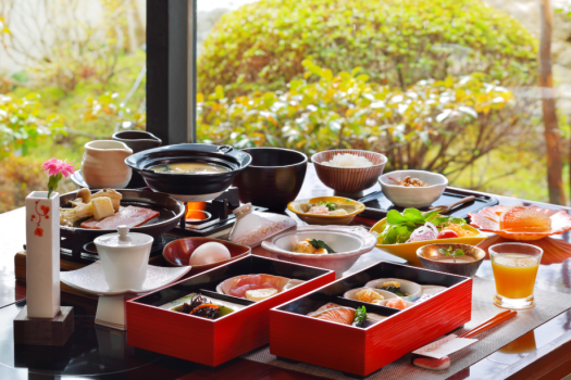 【朝食】地元食材を活かし健康に留意した「こだわり朝食和膳」