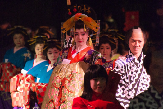 【Edo Wonder Night】豪華絢爛な花魁道中をお楽しみください