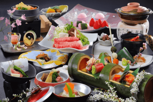 【旬ごころ】食材はもちろん、器にもこだわり、目で口でお楽しみいただける最上会席です