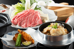 冬の特選グルメ！栃木牛のすき焼きやフグのから揚げ、ふぐ釜飯など季節の旬彩をお楽しみください