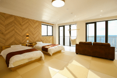 【渚砂-なぎさ-】ハンモック&マッサージチェア付き客室