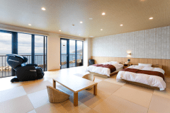 【潮彩-しおさい-】高級マッサージチェア付き客室