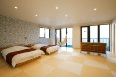 【漁灯-いさりび-】ハンモック&マッサージチェア付き客室