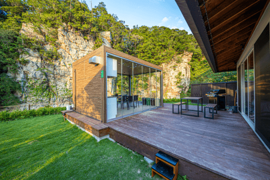 【1泊2食】国産和牛BBQ付き｜贅沢リバーサイドグランピング