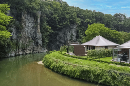 ＜春旅SALE｜一人あたり3000円OFF＞春の猪名川を満喫🌸ちょっと贅沢グランピング【1泊2食付きプラン】