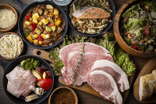 【1泊2食】国産和牛BBQ付き｜贅沢リバーサイドグランピング