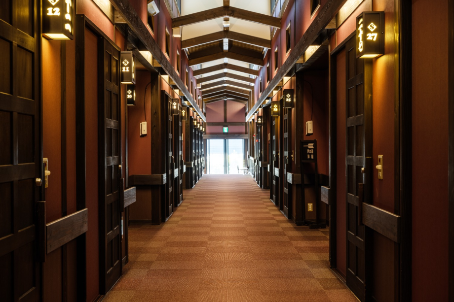 シングル館　館内